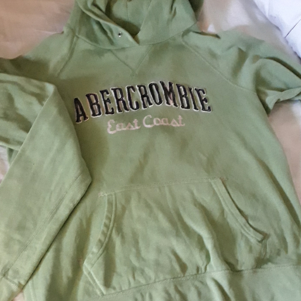 Distressed ladies lg Abercrombie hoodie